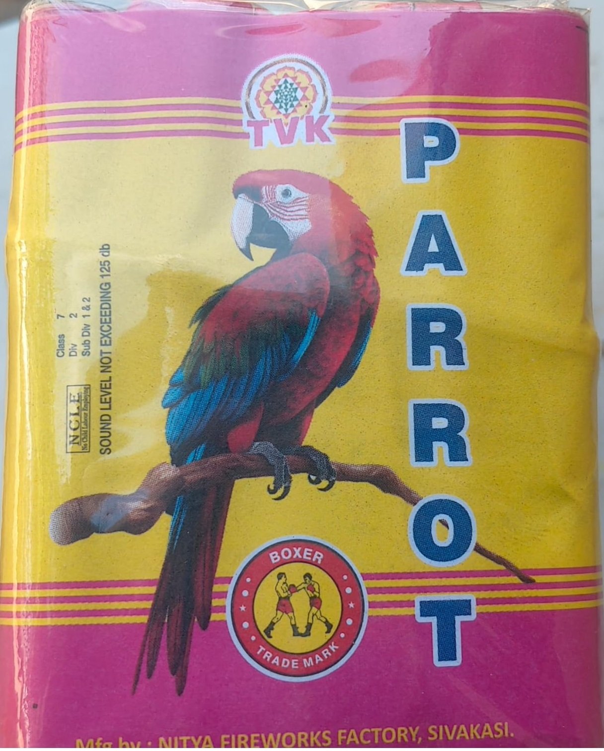 3 ½" Parrot 5Pcs (1Pocket)